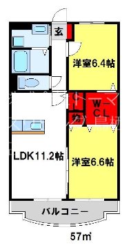 ドマーニの間取り