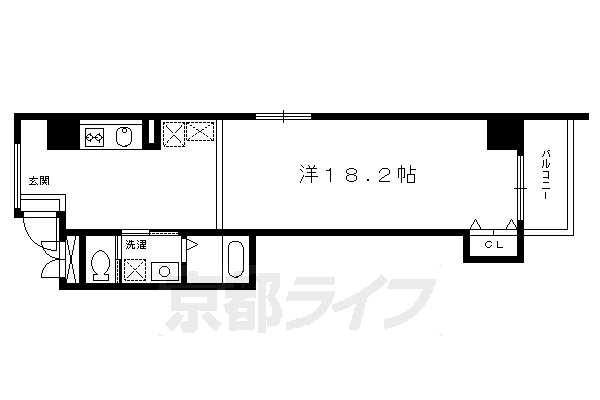 リンツ御池の間取り