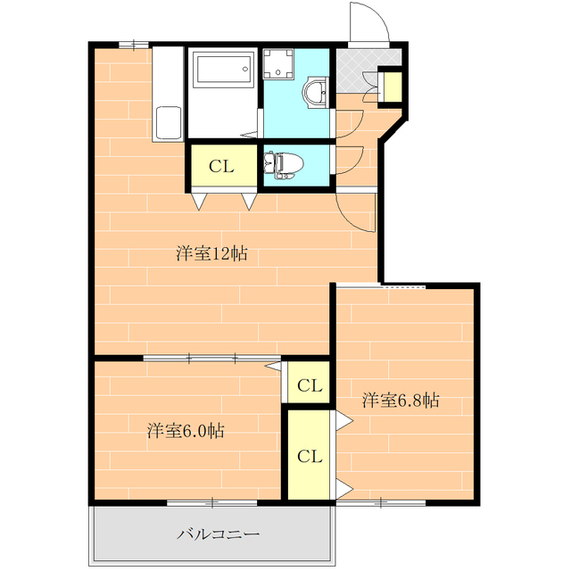 インペリアルＡの間取り