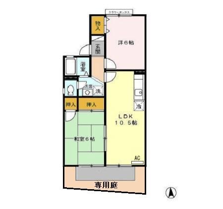 シェルピー高瀬の間取り