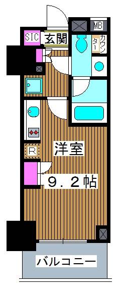 パークアクシス赤塚の間取り