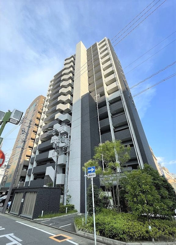 【名古屋市中区栄のマンションの建物外観】