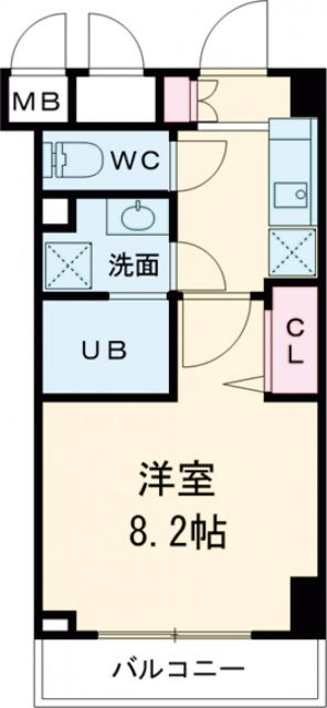 プライマル武蔵関の間取り