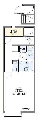 レオネクストタカス弐番館の間取り