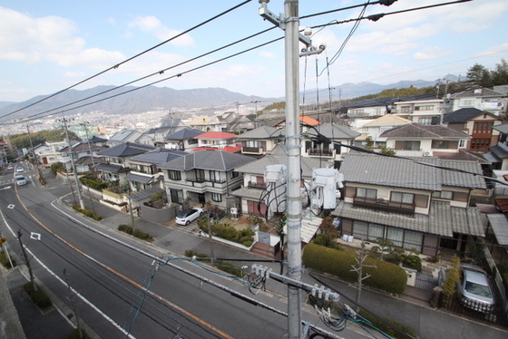 【広島市西区井口台のマンションの眺望】