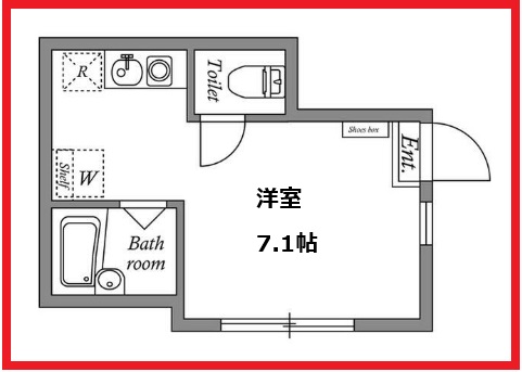 アペックス堀切菖蒲園の間取り