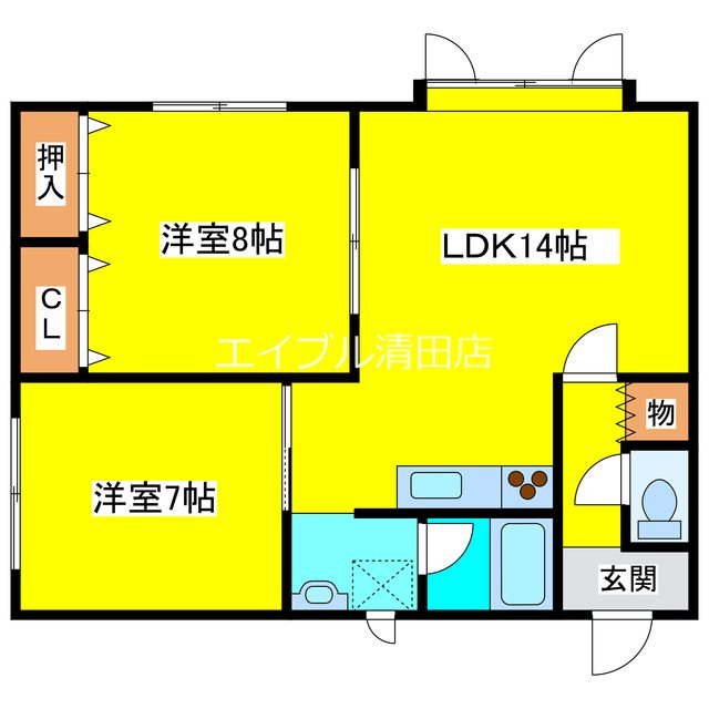 林崎ビルの間取り