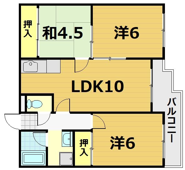 シベール・青殿の間取り