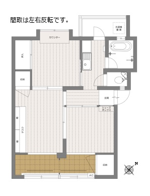 舞子片山住宅５号棟５号棟の間取り