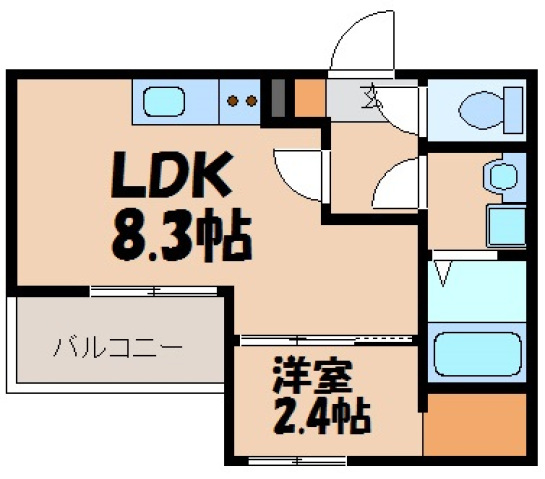 セブンプロート海田町栄町の間取り