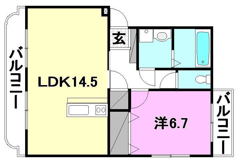 アバンティー１の間取り