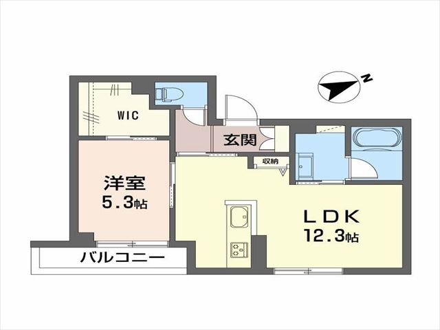 セイルズ スエダ　★★の間取り