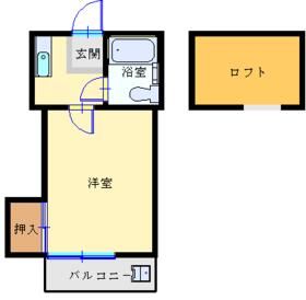 横浜市金沢区柴町のアパートの間取り