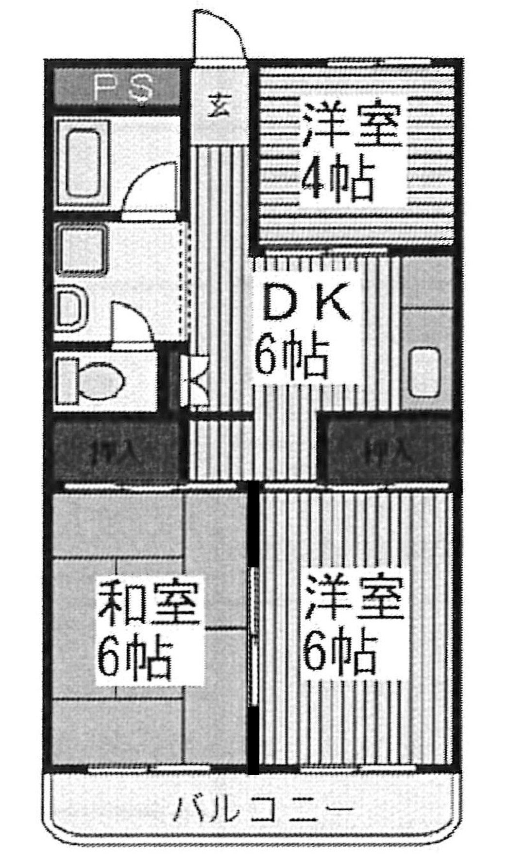 第1渡辺レジデンスの間取り