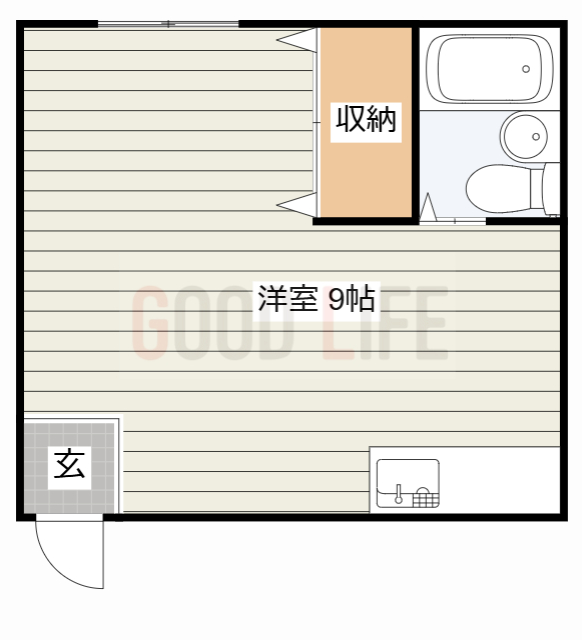 加古郡播磨町北野添のマンションの間取り