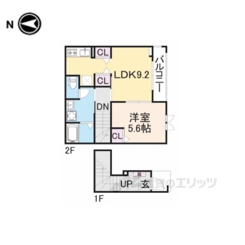 Ｃｒｅｓｔ倭の間取り