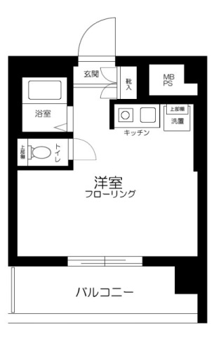 ヴェラハイツ鶴見の間取り