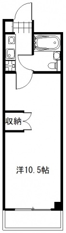 サン広瀬の間取り写真