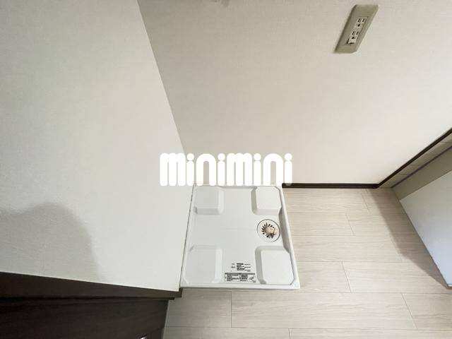 洗面設備　室内洗濯機置き場