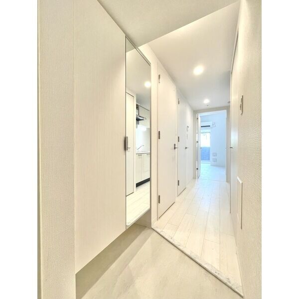 玄関　※写真は同じマンションの違う部屋のものになります。