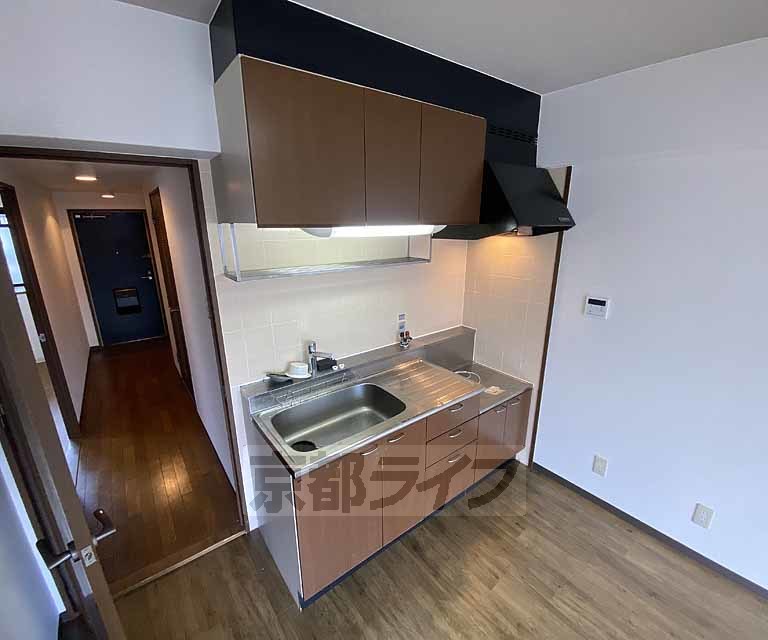 キッチン　ガスコンロ設置可