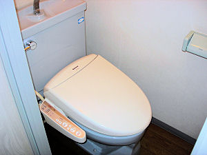 トイレ　ウォシュレットになります。