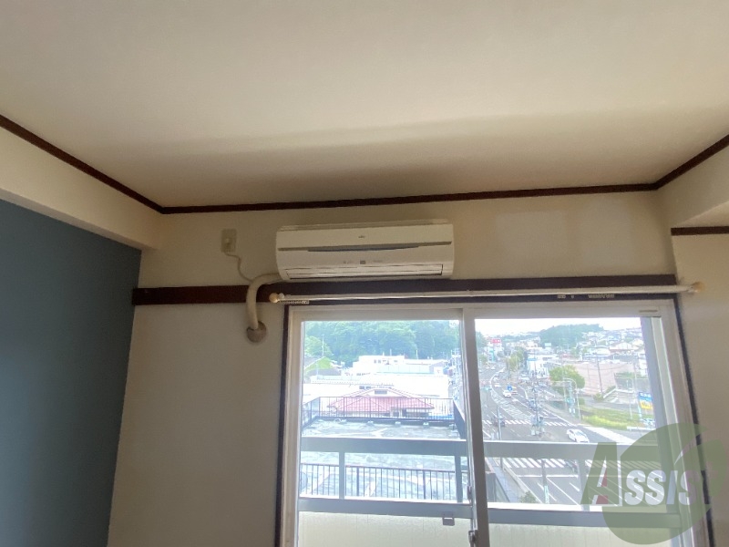 その他設備　エアコンが付いているので夏も冬も快適ですね～