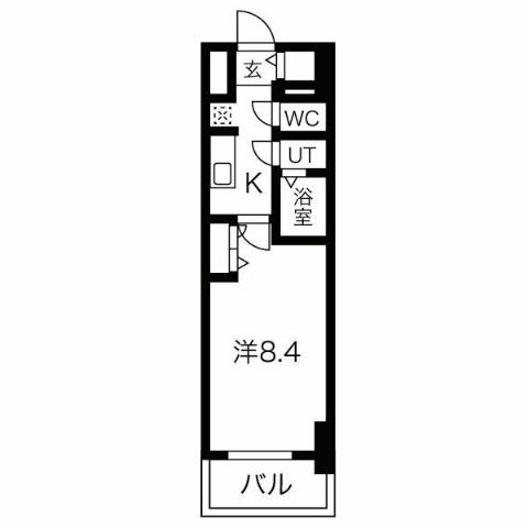 ディアレイシャス浅間町の間取り写真