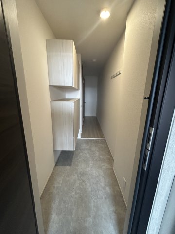 玄関　収納もある玄関です