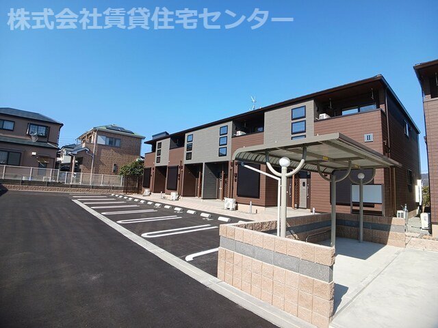 建物外観　建築中