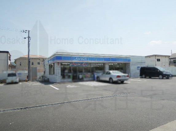 コンビニ　ローソン 八尾志紀駅前店（コンビニ）まで532m