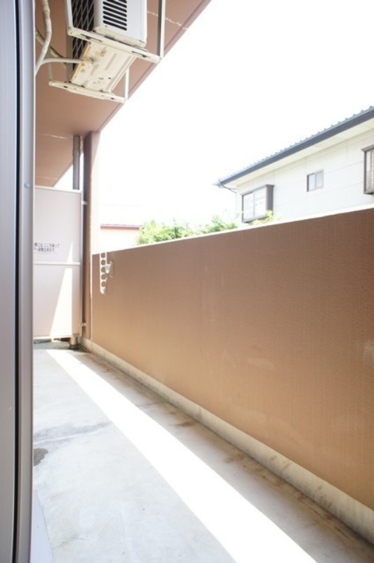 バルコニー　図面と現状が相違がある場合には現状を優先