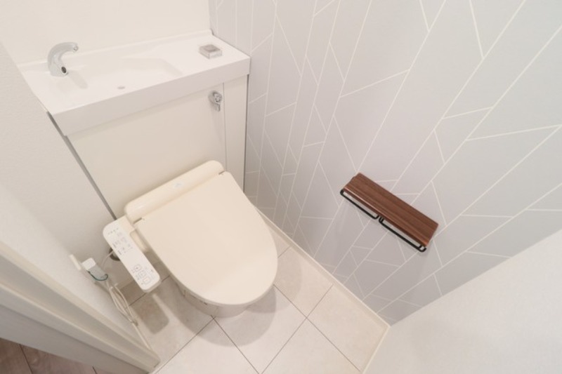 トイレ　図面と現状に相違がある場合には現状を優先