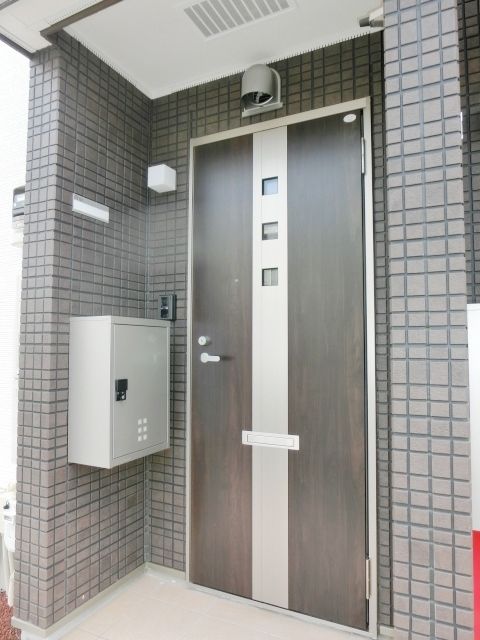 セキュリティ　カメラインターホン付きです