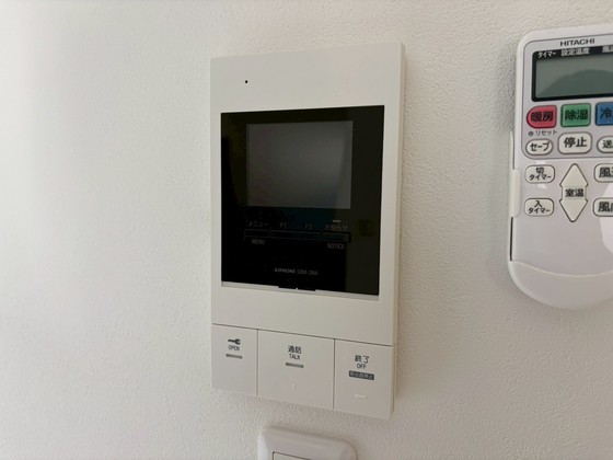 セキュリティ　※別部屋の写真です