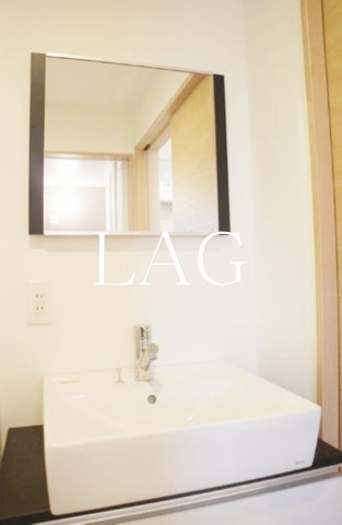 洗面設備　洗面台です。