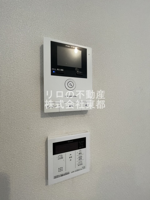 セキュリティ　ＴＶモニター付インターホンがあるので訪問者が一目でわかります