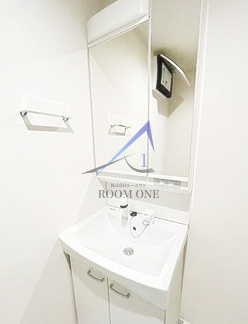 洗面設備　洗面台です。