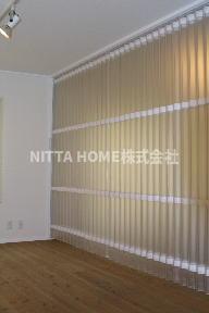 その他設備　アコーディオンカーテンです☆