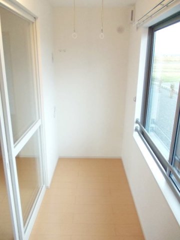 バルコニー　物件の内装です