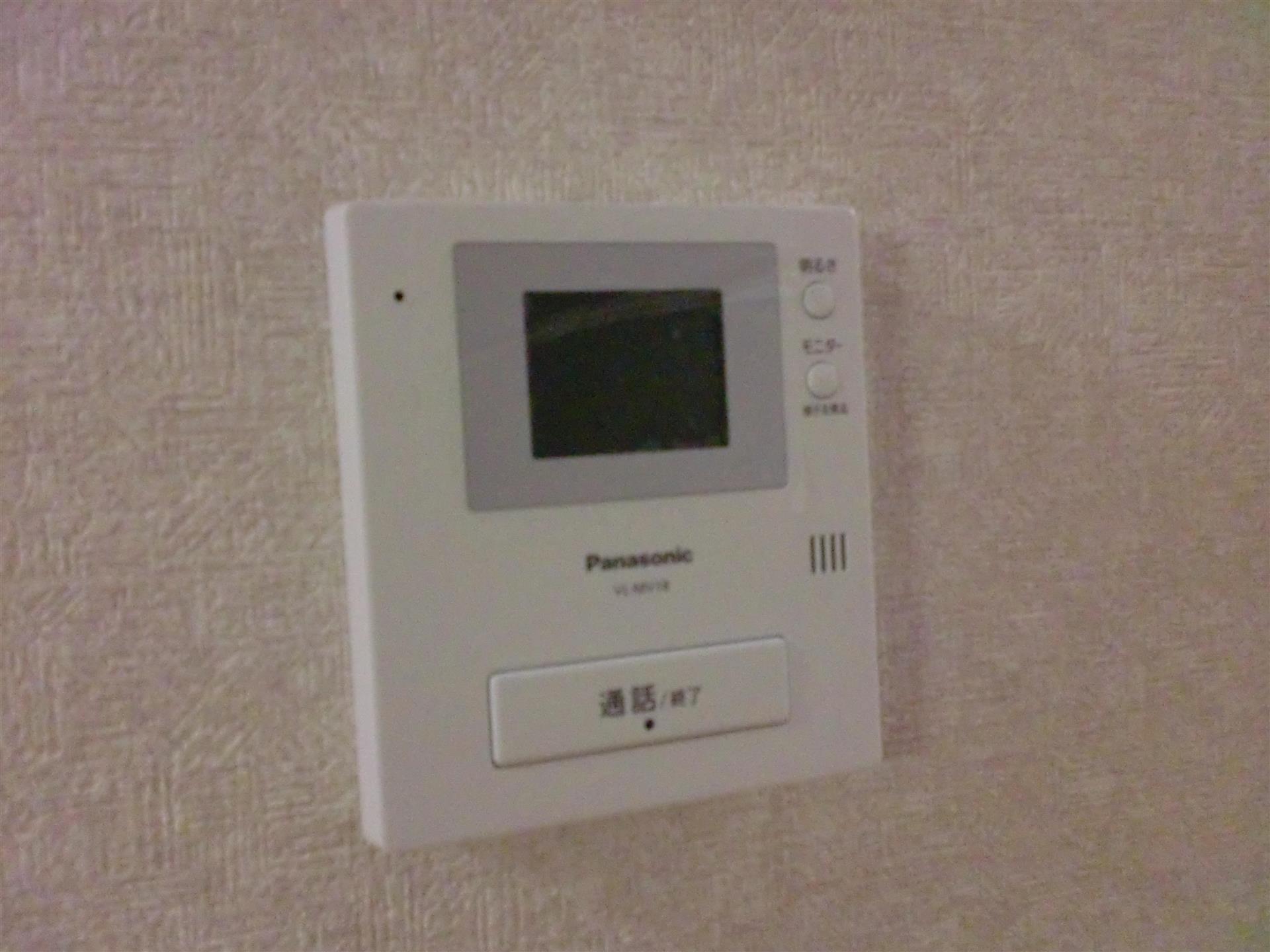 セキュリティ　TVモニターホン！