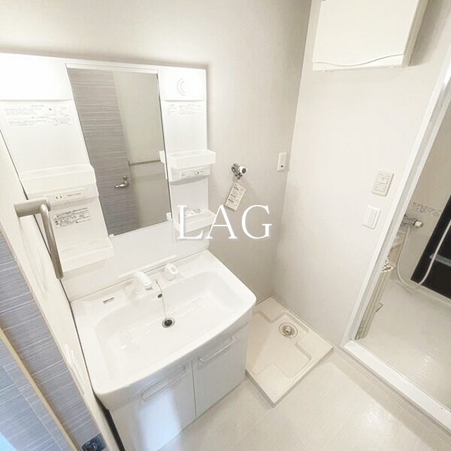 洗面設備　洗面台です。