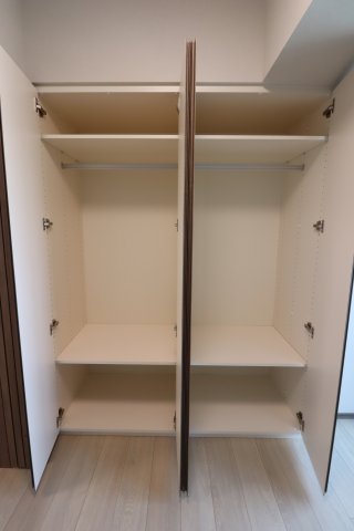 収納　十分な収納スペースがあります