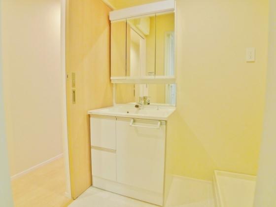 洗面設備　シャンプードレッサーあり身支度に便利♪