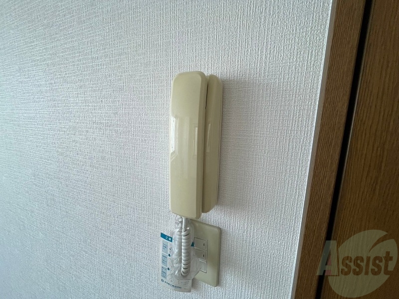 セキュリティ　インターホンは通話ができるので急な訪問があっても安心です