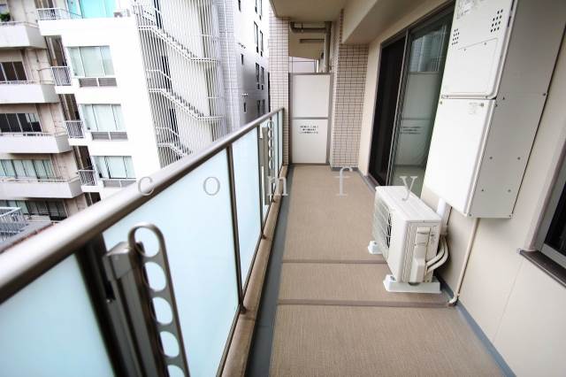 バルコニー　南西向きのバルコニー