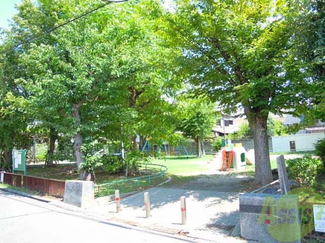 公園　観音池公園（公園）まで370m