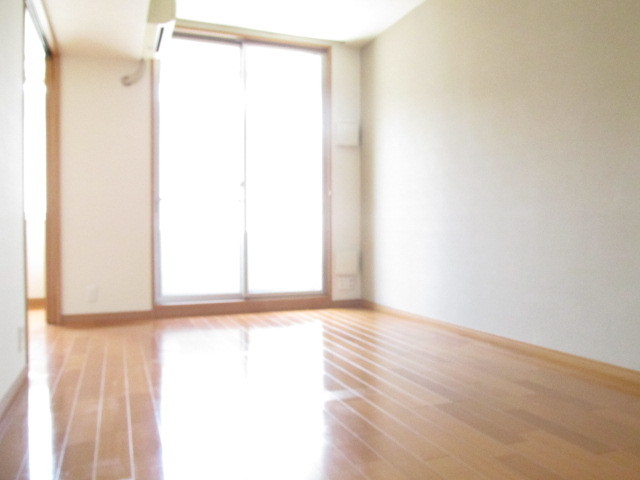 居室・リビング　フローリングの色がいいでしょ。ピカピカしています。