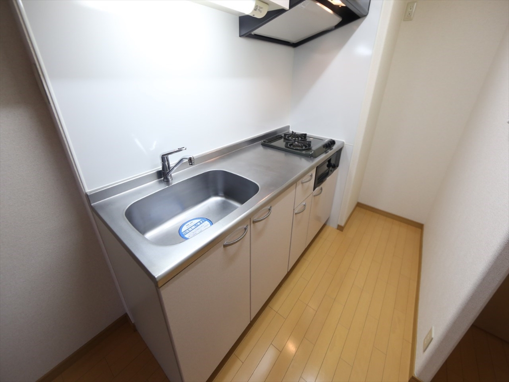 キッチン　システムキッチン（ガス2口コンロ付）