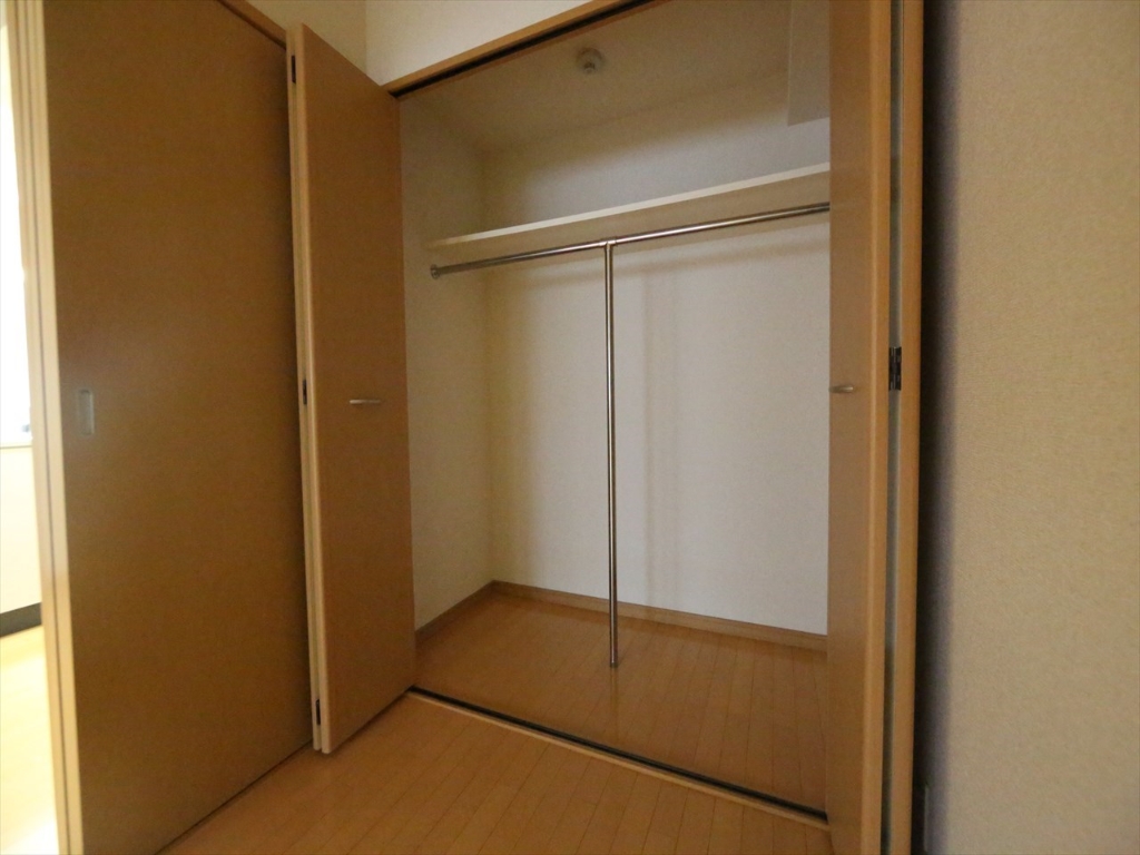 収納　クローゼット　収納充実してます
